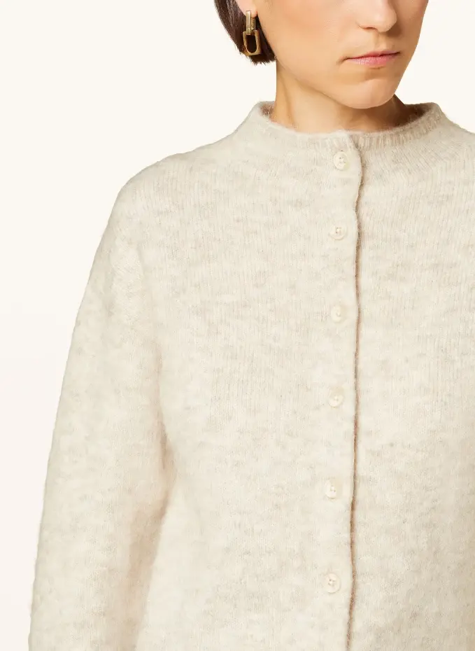 MRS & HUGS MRS & HUGS Strickjacke Mit Mohair