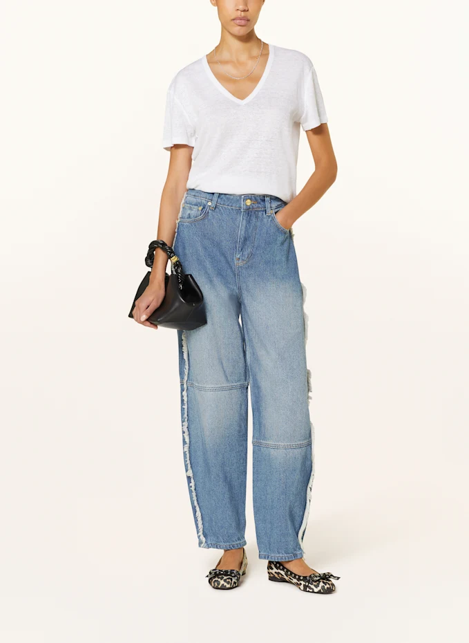 MRS & HUGS MRS & HUGS T-Shirt Aus Leinen