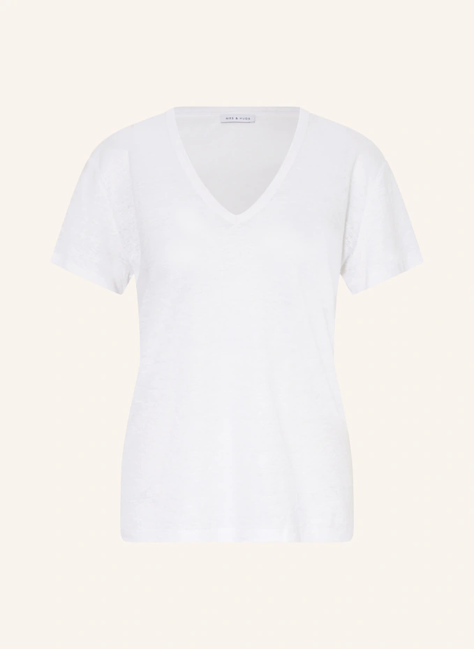 MRS & HUGS MRS & HUGS T-Shirt aus Leinen