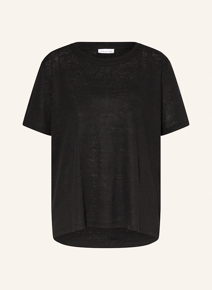 MRS & HUGS MRS & HUGS T-Shirt aus Leinen