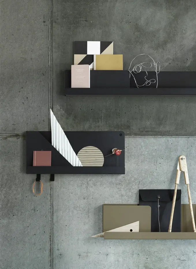 MUUTO MUUTO Wandregal FOLDEDHöhe: 22 Cm Breite: 51 Cm