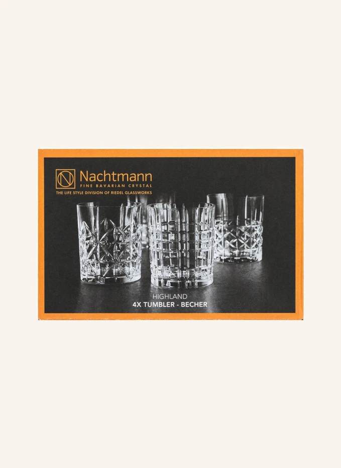 Nachtmann Nachtmann 4er-Set Bechergläser HIGHLANDVolumen: 345 Ml