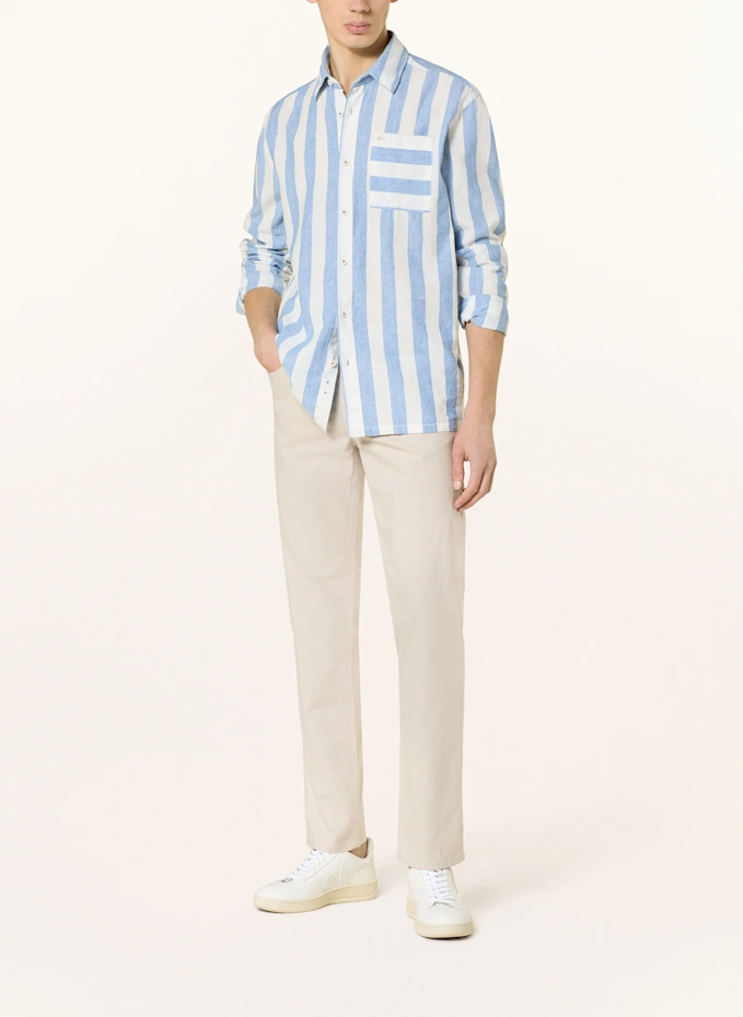 NAPAPIJRI NAPAPIJRI Hemd BROLIO Comfort Fit Mit Leinen