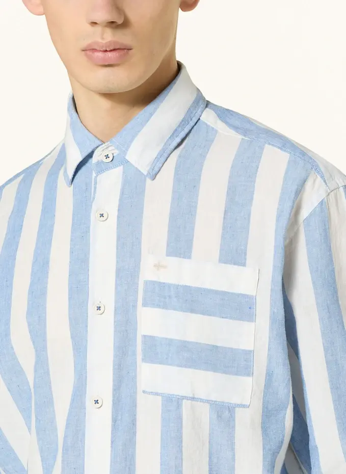 NAPAPIJRI NAPAPIJRI Hemd BROLIO Comfort Fit Mit Leinen