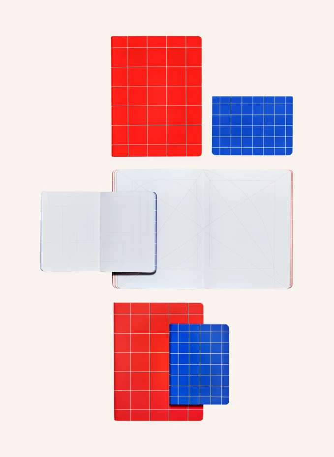 NUUNA NUUNA Notizbuch GRAPHIC L LIGHT BREAK THE GRID
