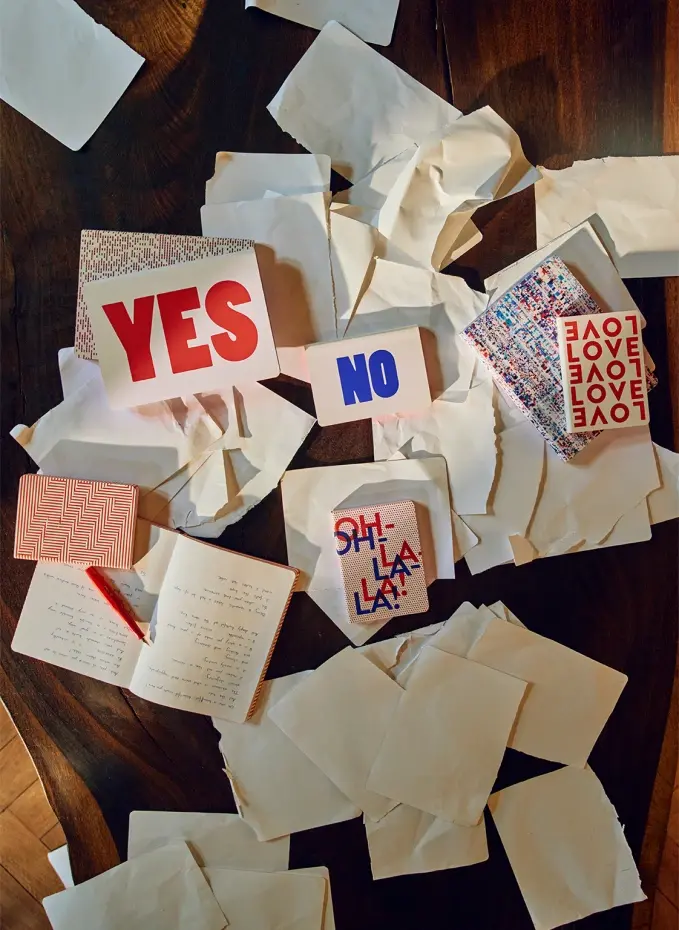 NUUNA NUUNA Notizbuch GRAPHIC L YES - NO