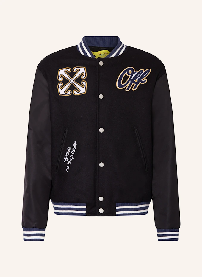 Off-White Off-White Blouson im MaterialmixKIDS