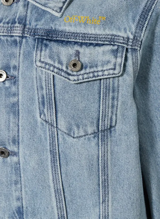 Off-White Off-White Jeansjacke BOOKISH DIAGKIDS