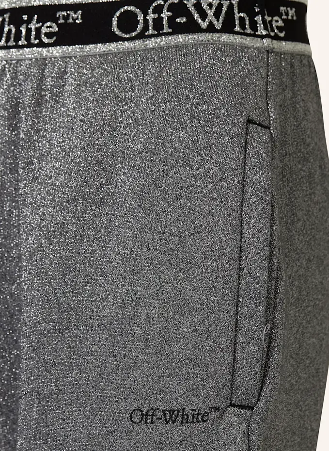 Off-White Off-White Sweatpants Mit GlitzergarnKIDS