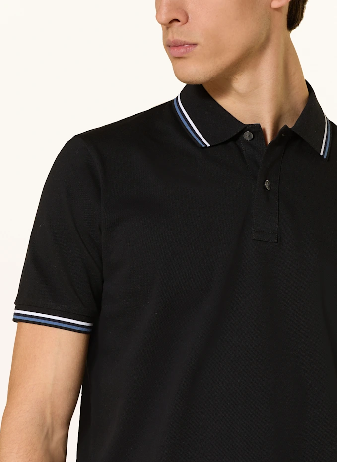 OLYMP OLYMP Piqué-Poloshirt Casual Fit
