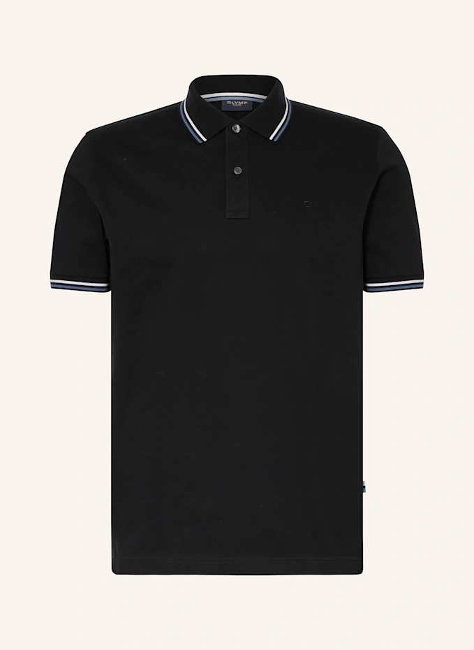 OLYMP OLYMP Piqué-Poloshirt Casual Fit