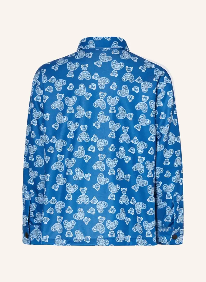 Palm Angels Palm Angels Overshirt Mit GalonstreifenKIDS
