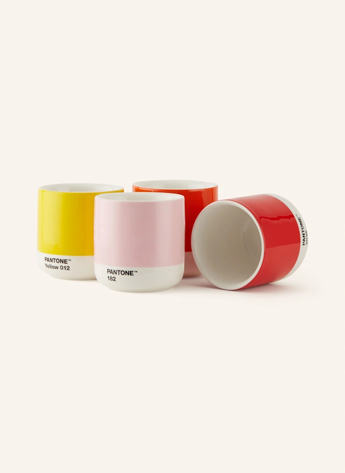 PANTONE PANTONE 4er-Set Thermobecher CORTADOVolumen: 175 Ml