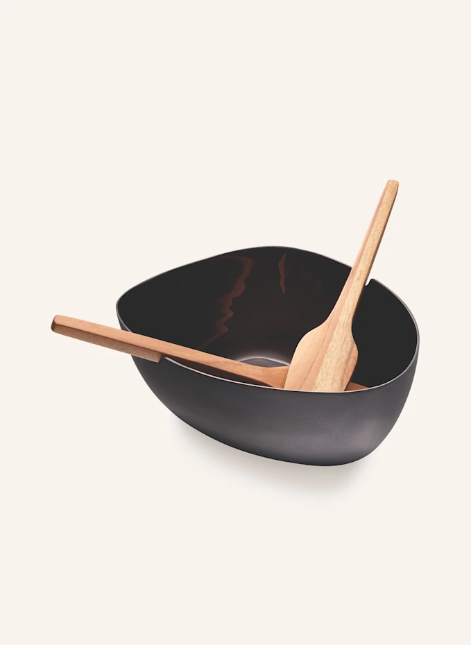 PHILIPPI PHILIPPI 3er-Set: Salatschüssel BOAT Mit Besteck9 5 X 26 5 X 20 Cm