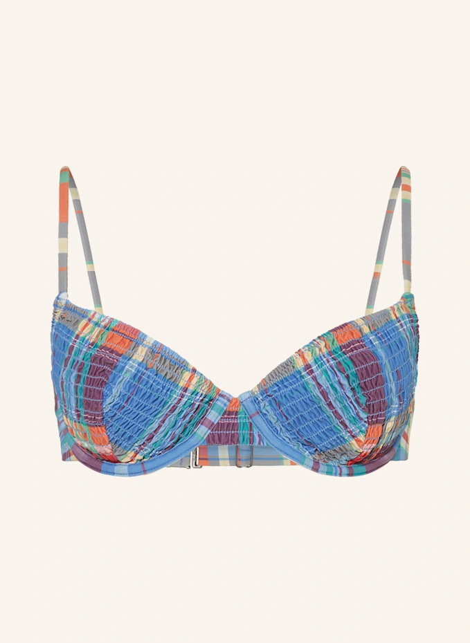 POLO RALPH LAUREN POLO RALPH LAUREN Bügel-Bikini-Top SMOCKED MADRAS