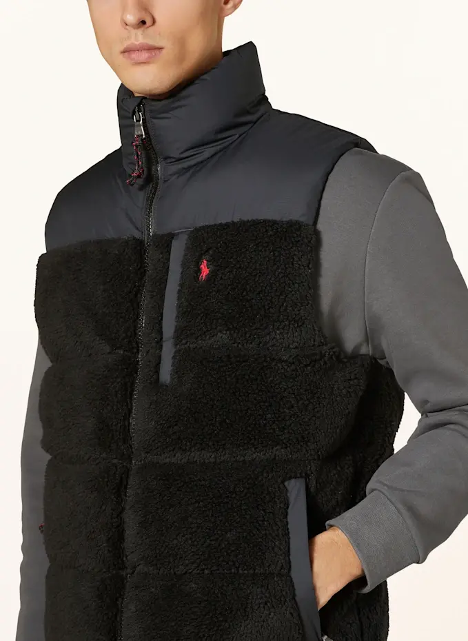 POLO RALPH LAUREN POLO RALPH LAUREN Daunenweste Mit Teddyfell