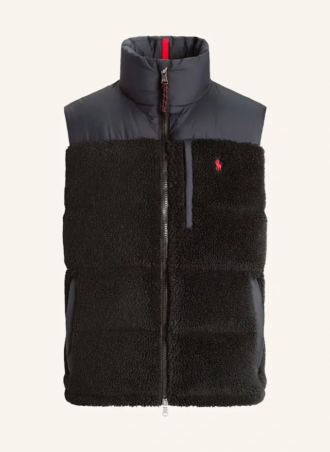 POLO RALPH LAUREN POLO RALPH LAUREN Daunenweste mit Teddyfell
