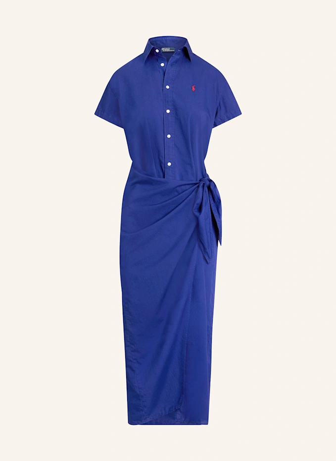 POLO RALPH LAUREN POLO RALPH LAUREN Hemdblusenkleid in Wickeloptik