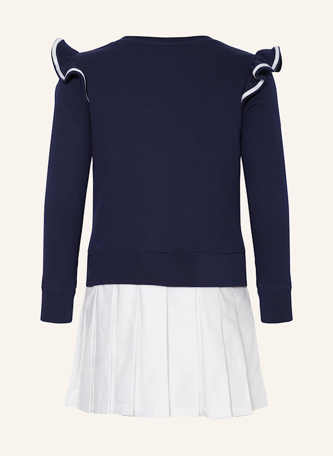 POLO RALPH LAUREN POLO RALPH LAUREN Kleid Im Materialmix Mit RüschenKIDS