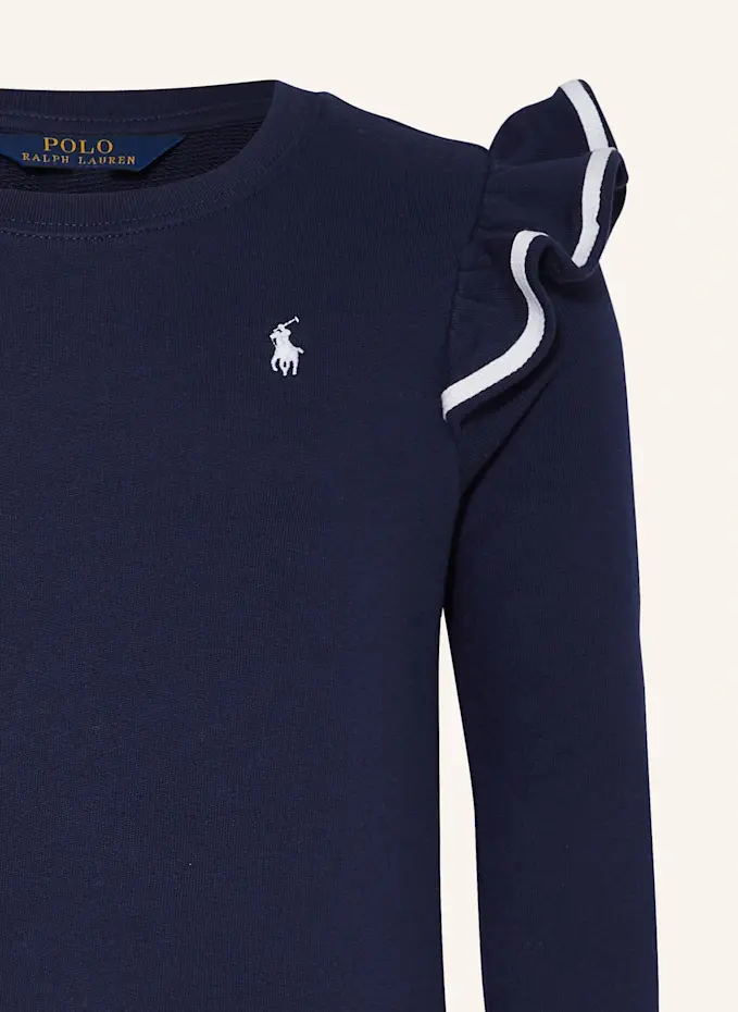 POLO RALPH LAUREN POLO RALPH LAUREN Kleid Im Materialmix Mit RüschenKIDS