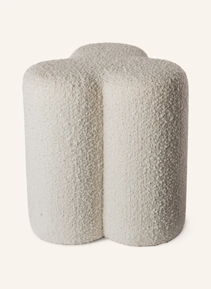 POLSPOTTEN POLSPOTTEN Bouclé-Hocker CLOVERHöhe: 45 Cm