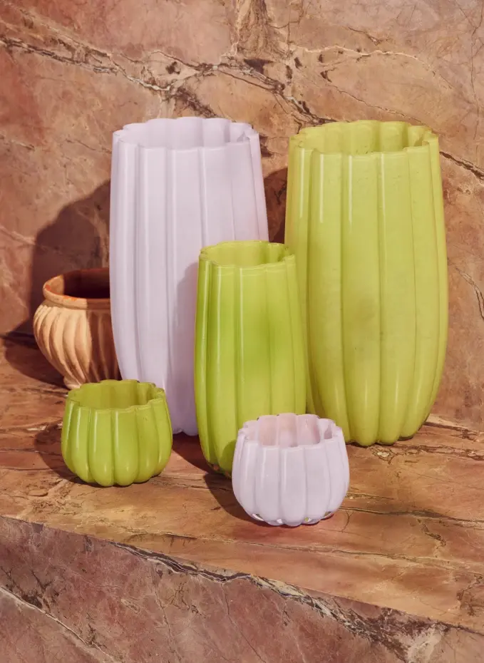 POLSPOTTEN POLSPOTTEN Vase MELON MHöhe: 27 Cm