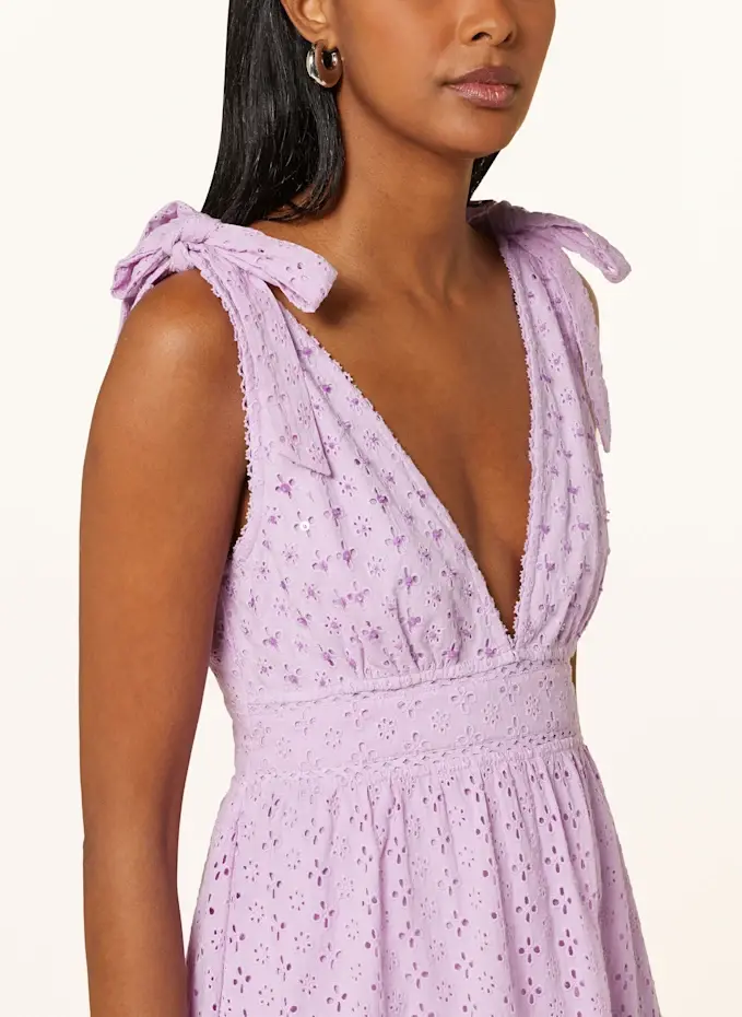 Poupette St Barth Poupette St Barth Strandkleid CARA Mit Schmuckperlen