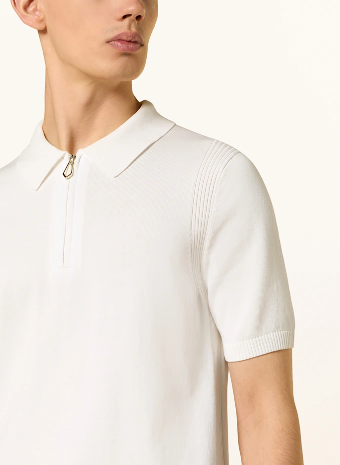REISS REISS Strick-Poloshirt BERKLEY