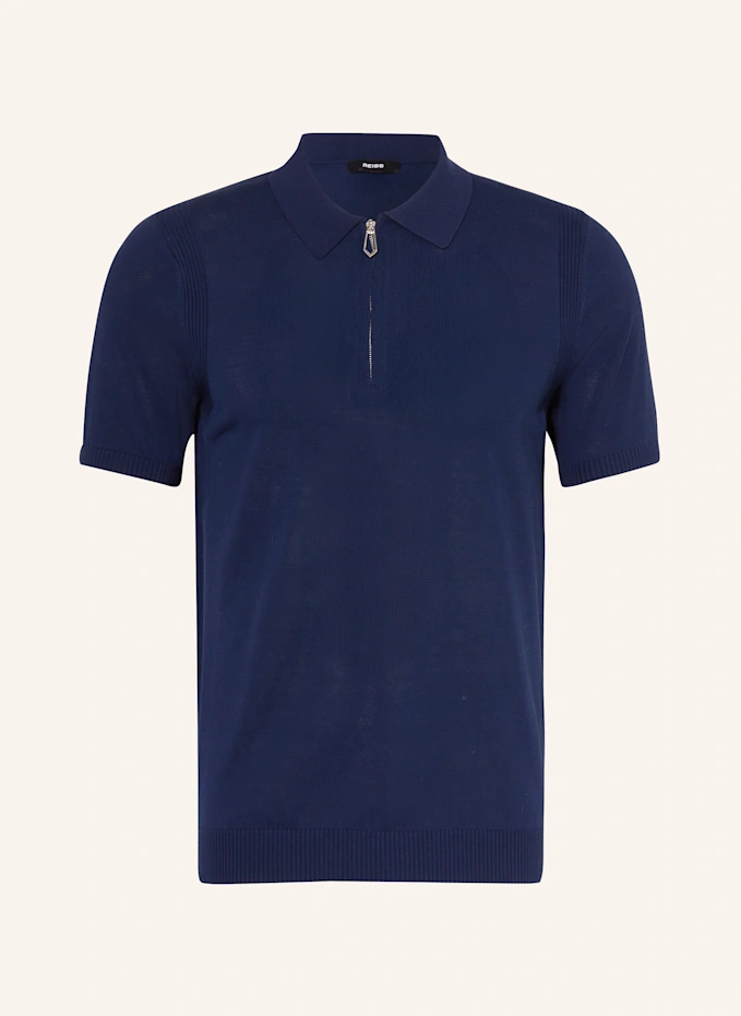 REISS REISS Strick-Poloshirt BERKLEY