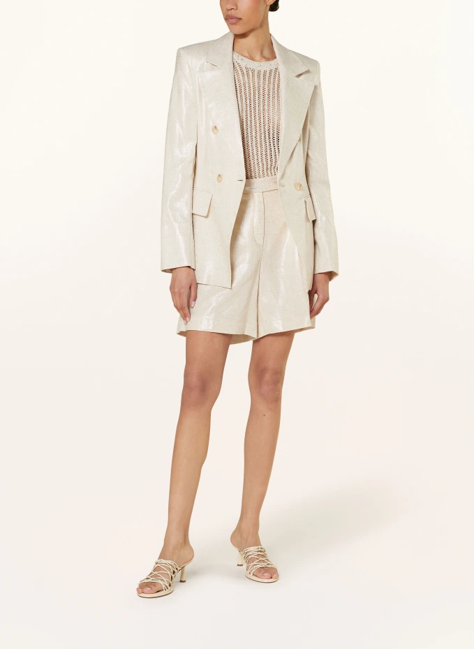 RIANI RIANI Blazer Mit Leinen Und Glitzergarn