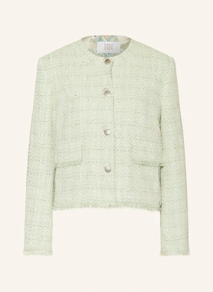 RIANI RIANI Kastenjacke aus Tweed mit Pailletten