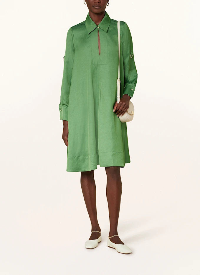 RIANI RIANI Kleid Mit Leinen