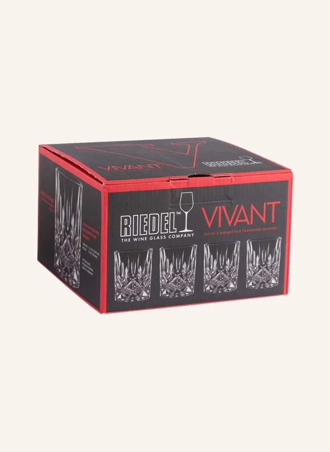 RIEDEL RIEDEL 4er-Set Whiskygläser VIVANT DOUBLE OLD FASHIONEDVolumen: 295 Ml