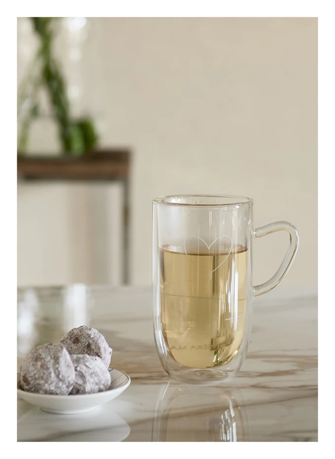 RIVIÈRA MAISON RIVIÈRA MAISON Tee-/Kaffeeglas WITH LOVE