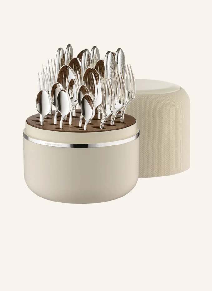 ROBBE & BERKING ROBBE & BERKING 24-tlg. Besteckset THE BOX CREME MARTELÉ (925 Sterlingsilber)