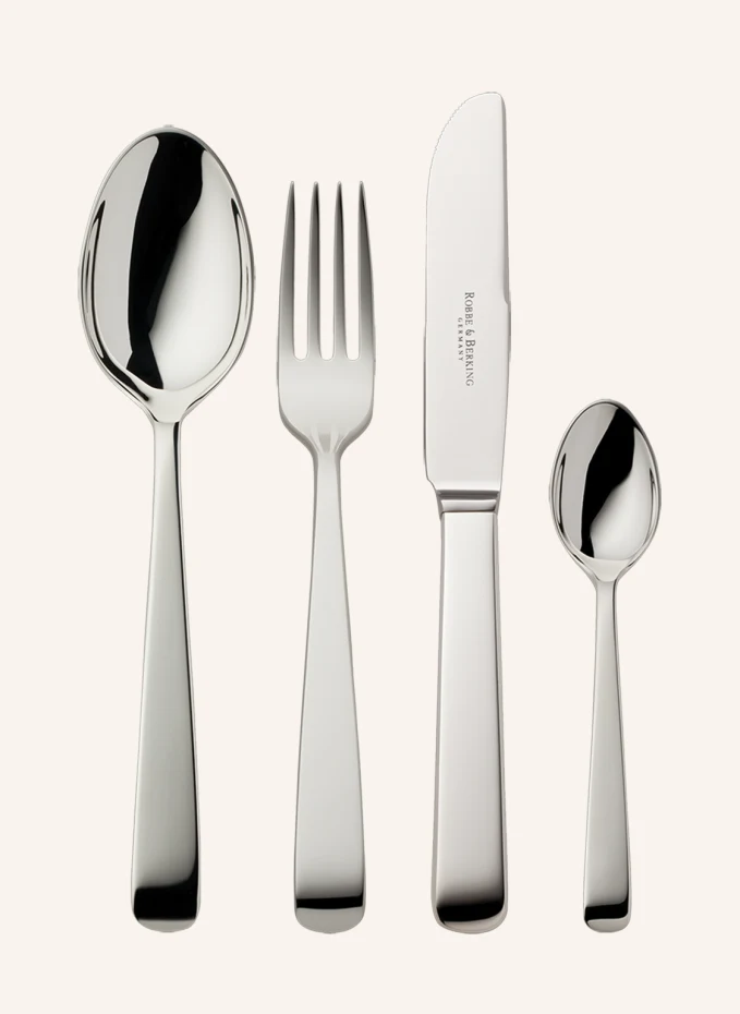 ROBBE & BERKING ROBBE & BERKING 4-tlg. Besteckset ALTA (150g versilbert)