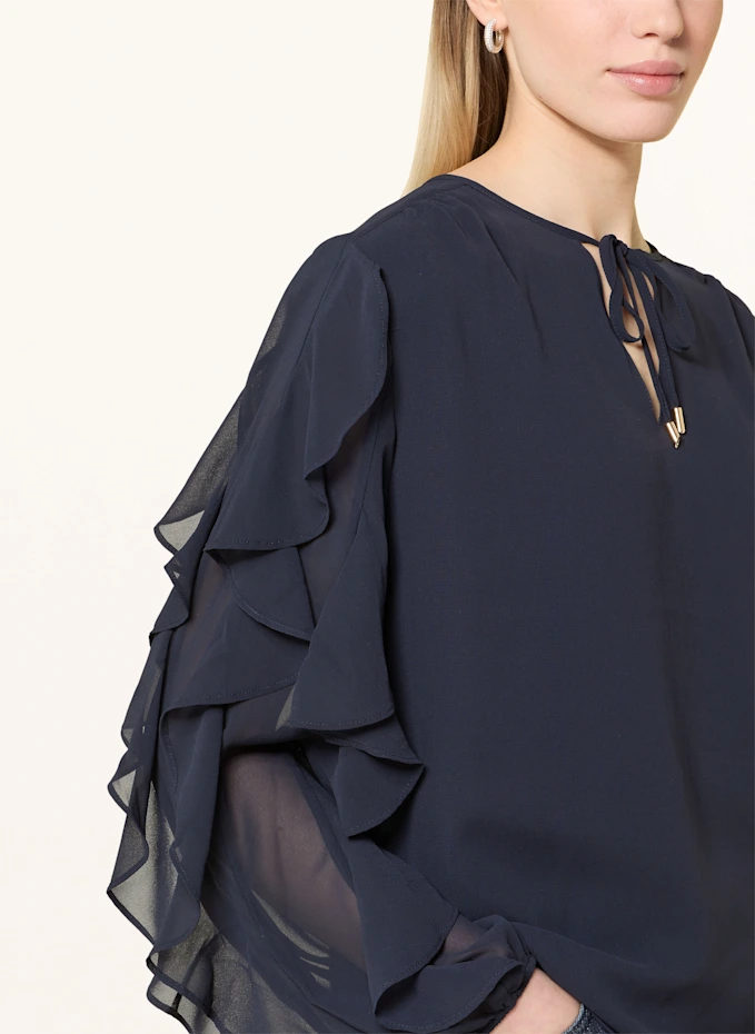S.Oliver BLACK LABEL S.Oliver BLACK LABEL Blusenshirt Mit Volants