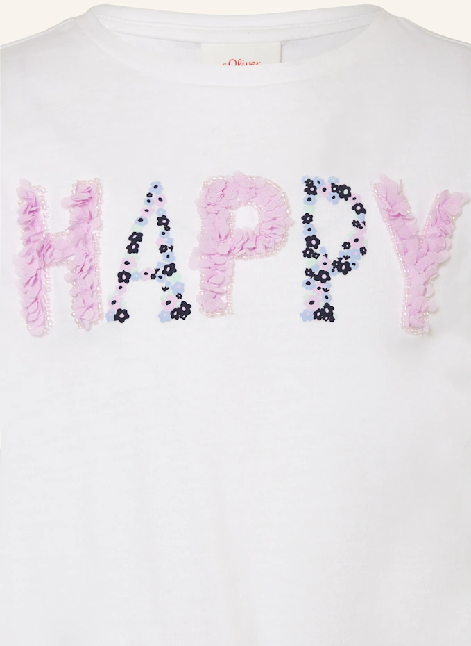 S.Oliver RED S.Oliver RED T-Shirt Mit SchmuckperlenKIDS