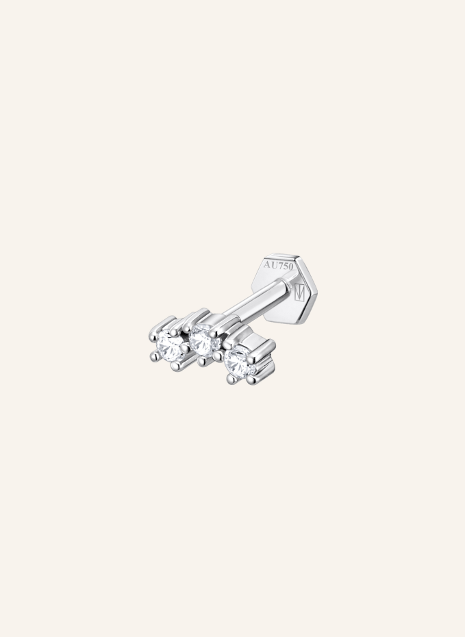 SABOTEUR SABOTEUR Einzel Piercing Stecker Mini Krappenfassungen