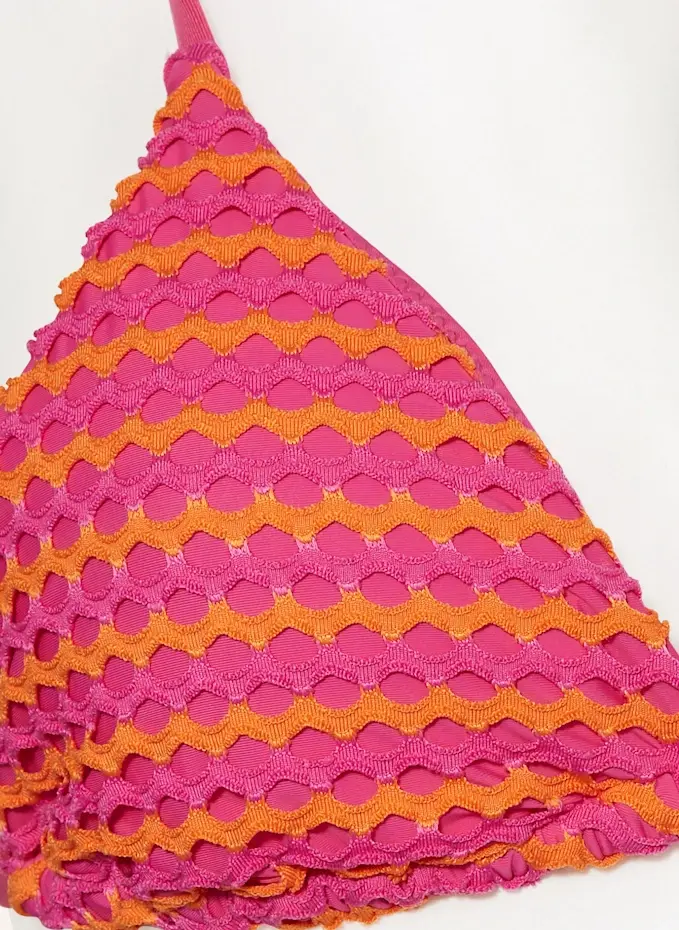 SEAFOLLY SEAFOLLY Triangel-Bikini-Top MESH EFFECT