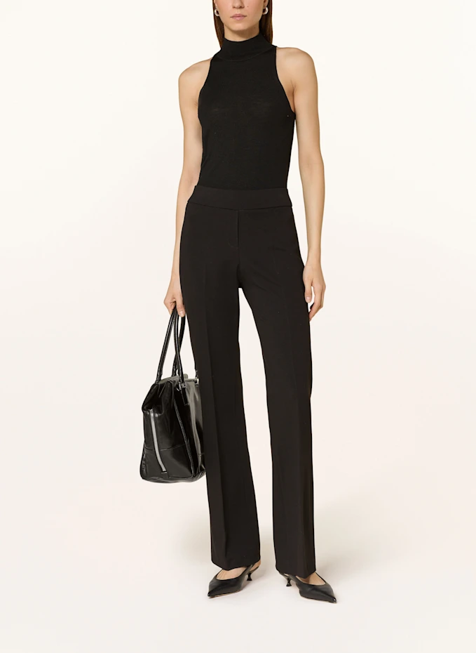 SEDUCTIVE SEDUCTIVE Bootcut-Hose NANOU Aus Jersey