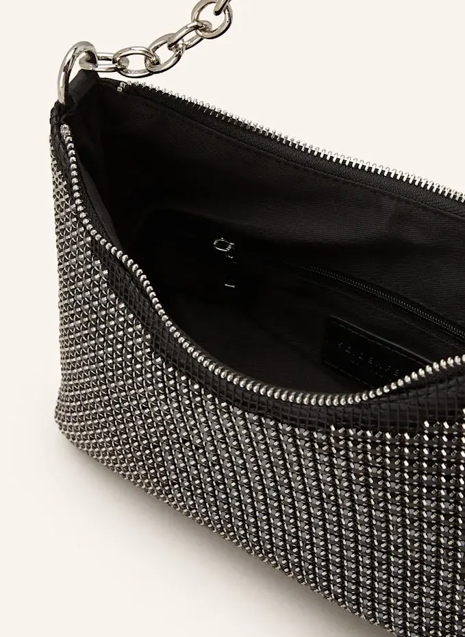 SEIDENFELT SEIDENFELT Schultertasche Mit Schmucksteinen