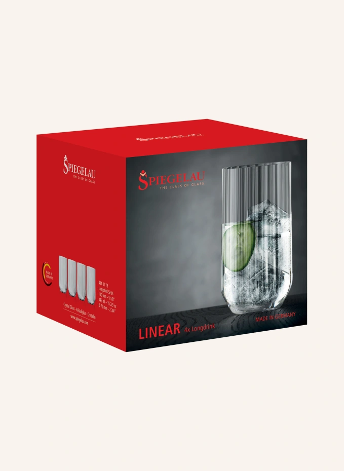SPIEGELAU SPIEGELAU 4er-Set LongdrinkgläserVolumen: 445 Ml