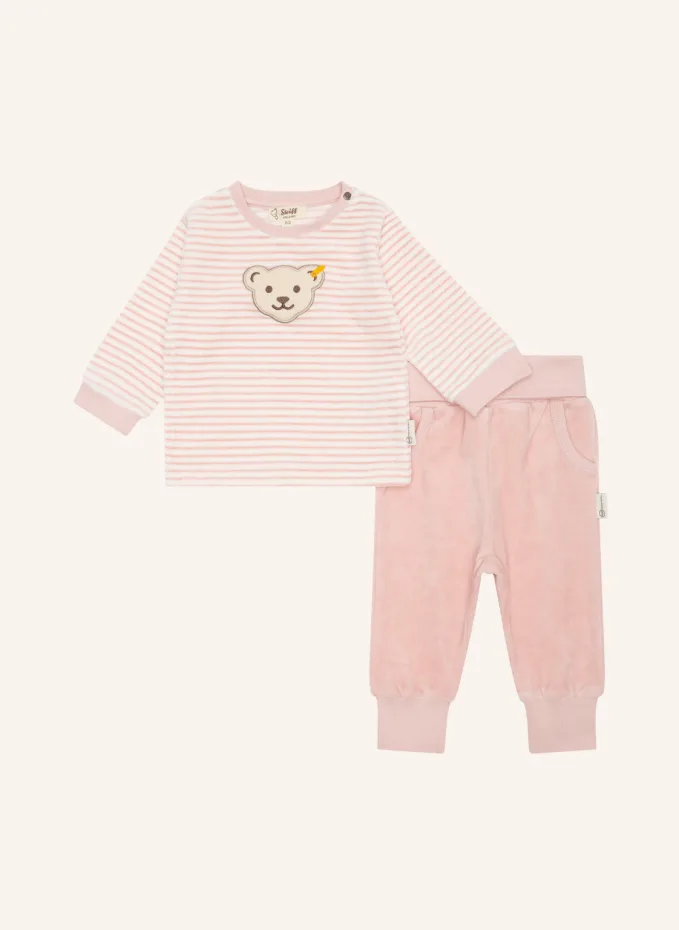 Steiff Steiff Set WELLNESS: Hose und Sweatshirt