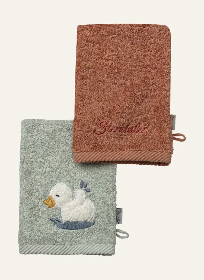 Sterntaler Sterntaler 2er-Pack Waschhandschuhe EDDA