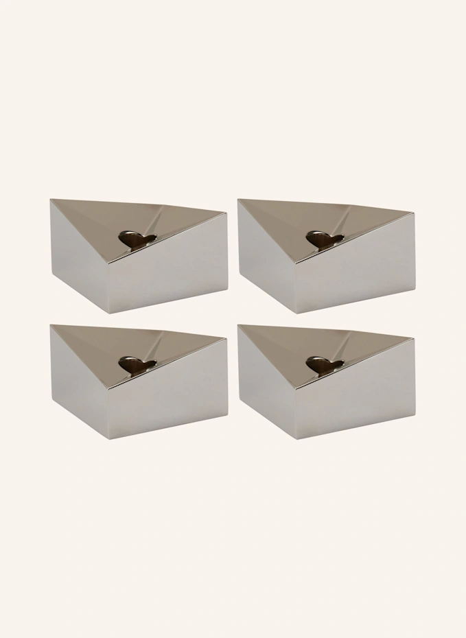 STOFF NAGEL STOFF NAGEL Kerzenhalter REFLECT SMALL4 5 x 4 5 cm