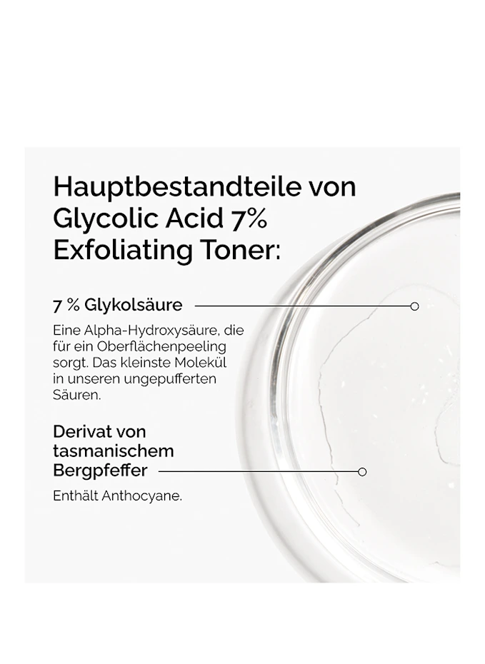 The Ordinary. The Ordinary. GLYCOLIC ACID 7% EXFOLIATING TONERGesichtspeeling