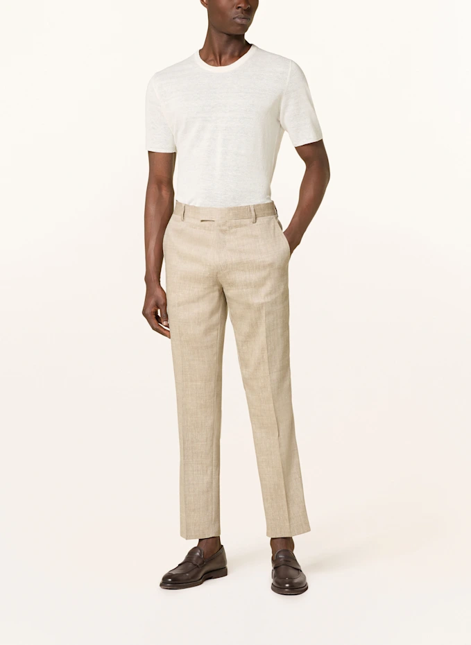 TIGER OF SWEDEN TIGER OF SWEDEN Anzughose TENSE Regular Fit Mit Leinen