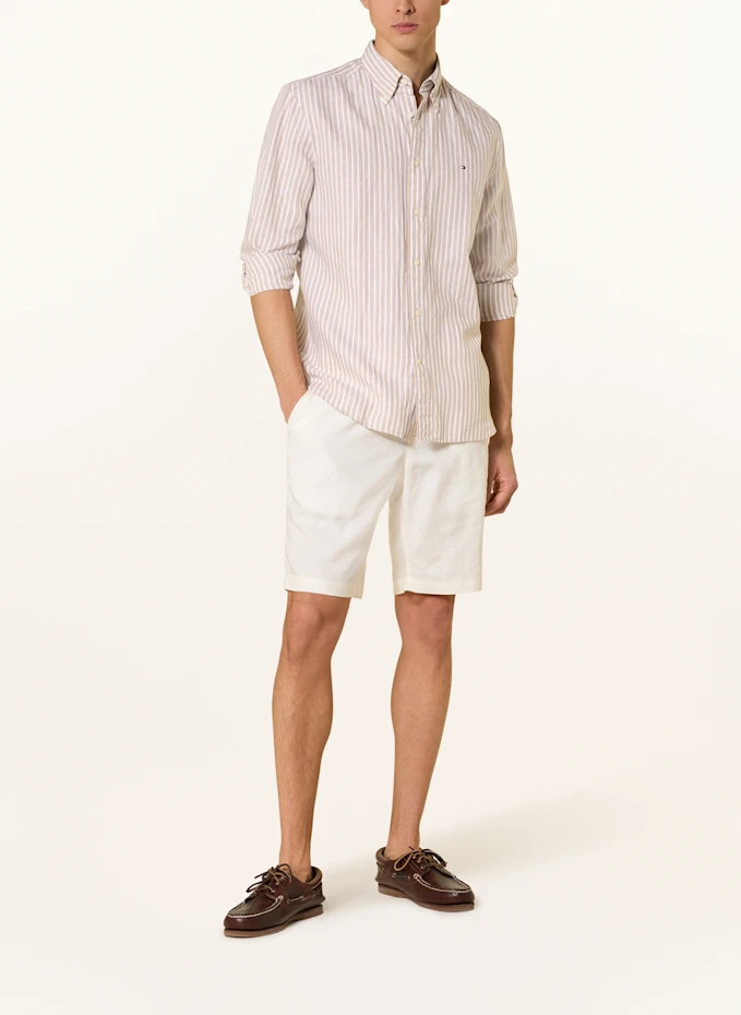 TOMMY HILFIGER TOMMY HILFIGER Hemd Comfort Fit Mit Leinen