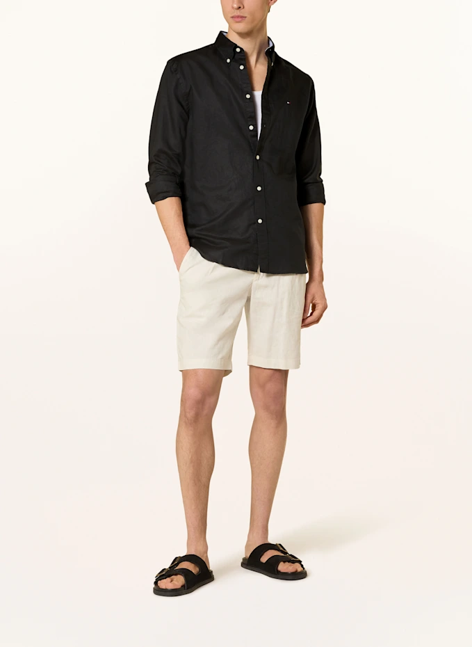 TOMMY HILFIGER TOMMY HILFIGER Hemd Comfort Fit Mit Leinen